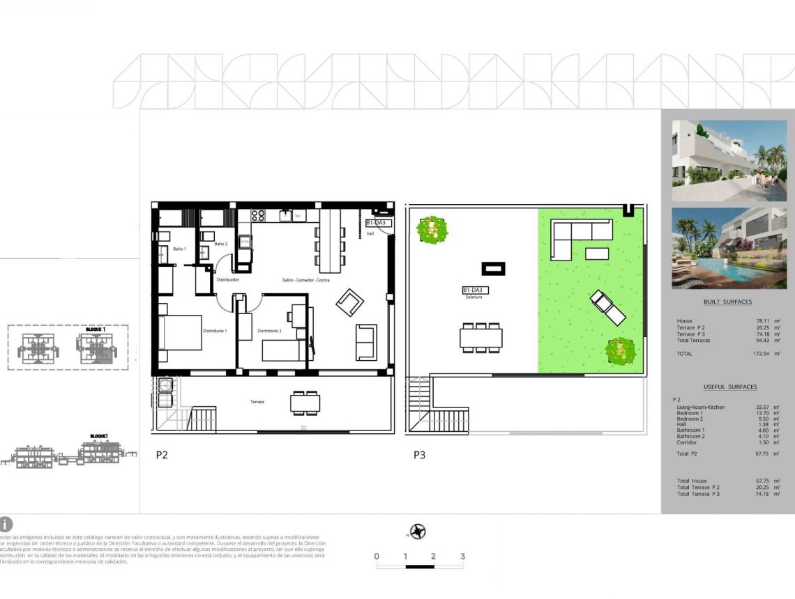 New build - Bungalows - Torrevieja - Lago Jardín II