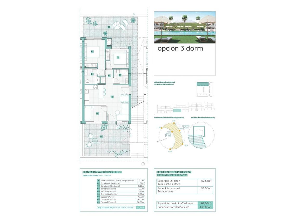 New build - Bungalows - Torrevieja - Los balcones