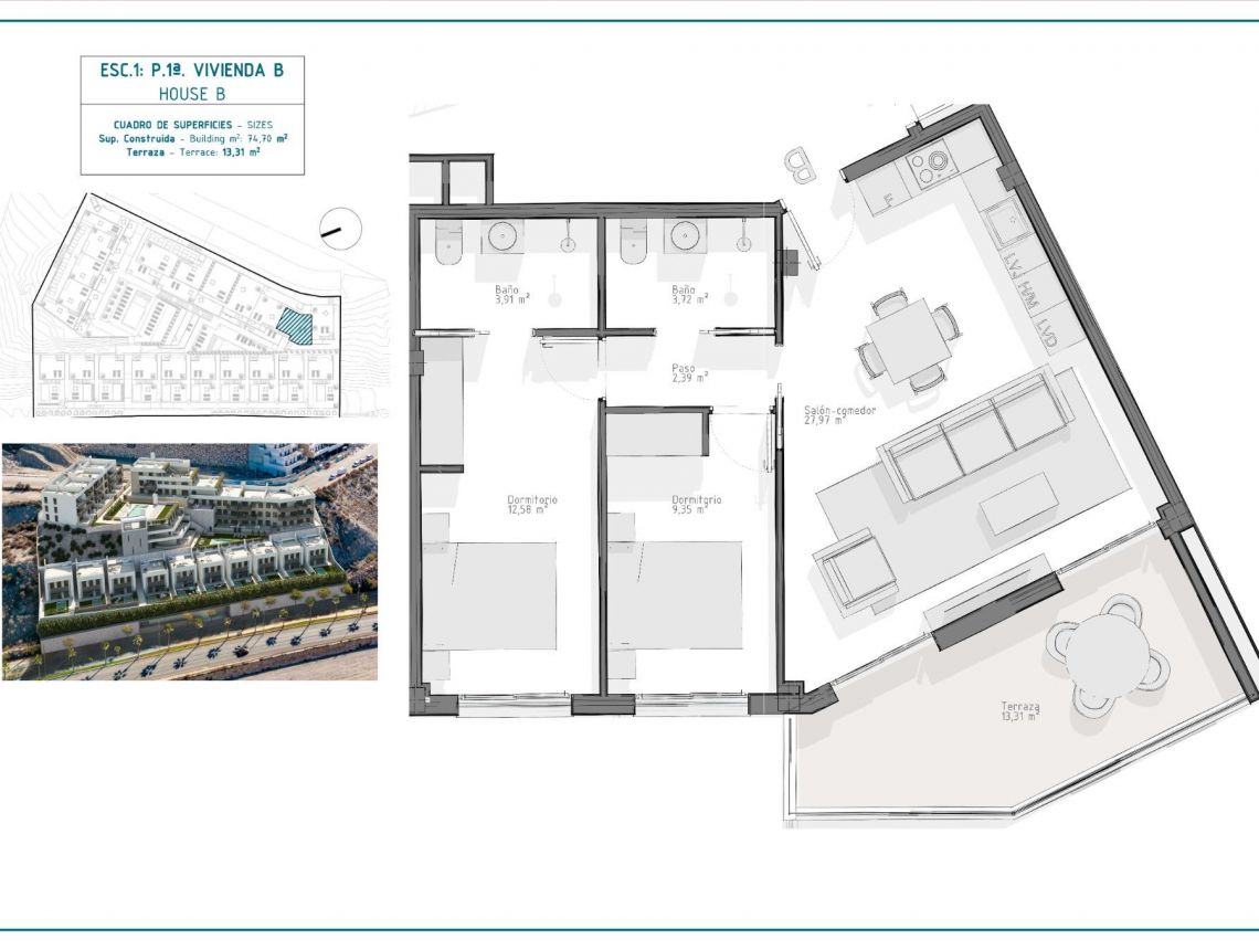 New build - Lägenhet - Aguilas - El Hornillo