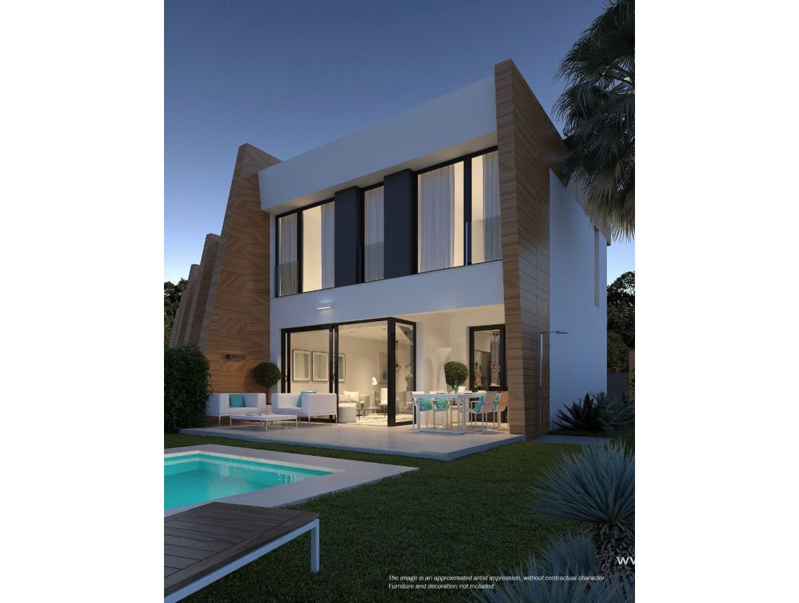 New build - Парный дом - Ориуэла Коста  - гольфовые поля