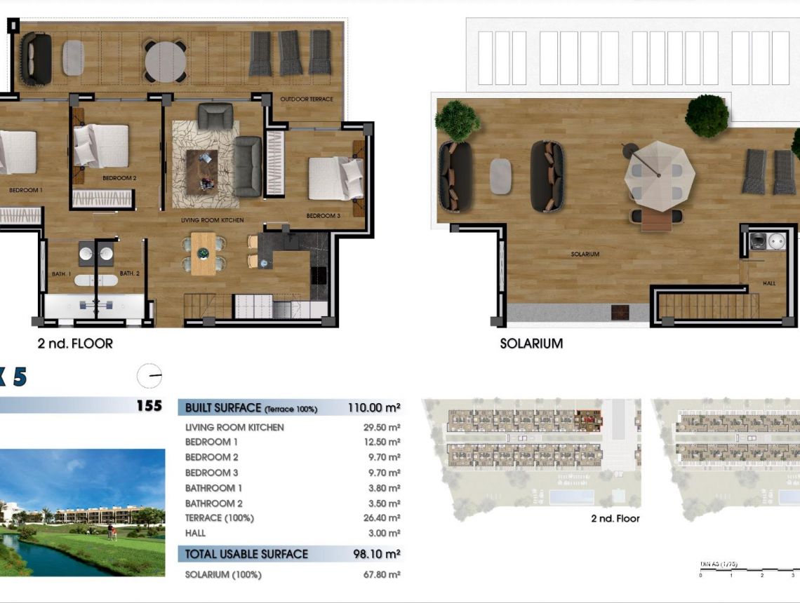 New build - Пентхаус - Los Alcázares - Serena Golf
