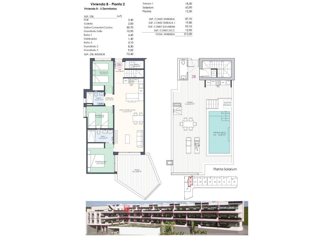 New build - Penthouses - Benijofar