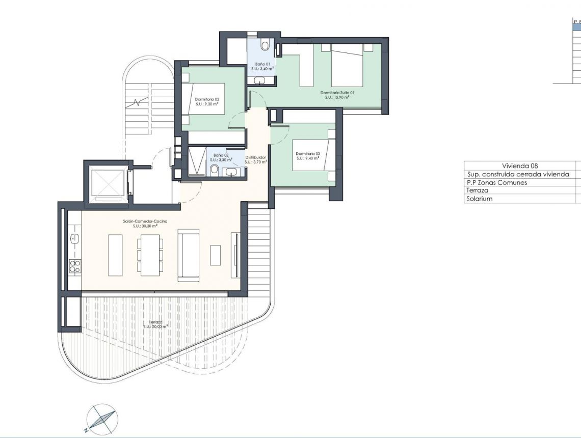 New build - Penthouses - Guardamar del Segura - Avenida del Puerto