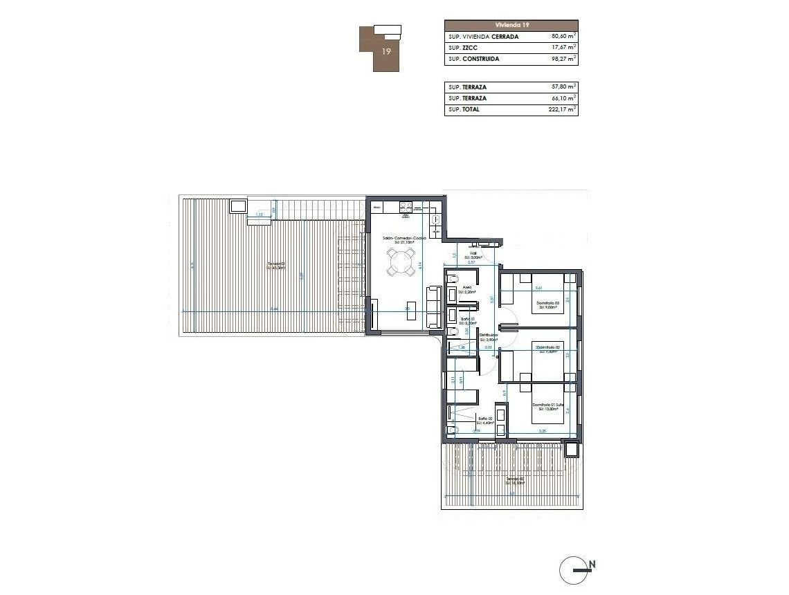 New build - Penthouses - Guardamar del Segura - Camino del Puerto