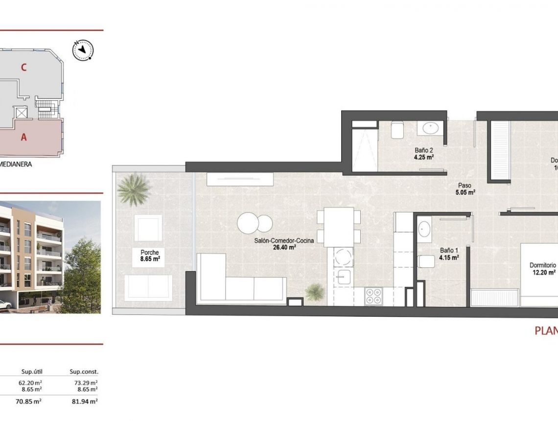 New build - Penthouses - San Pedro del Pinatar - Lo Pagan