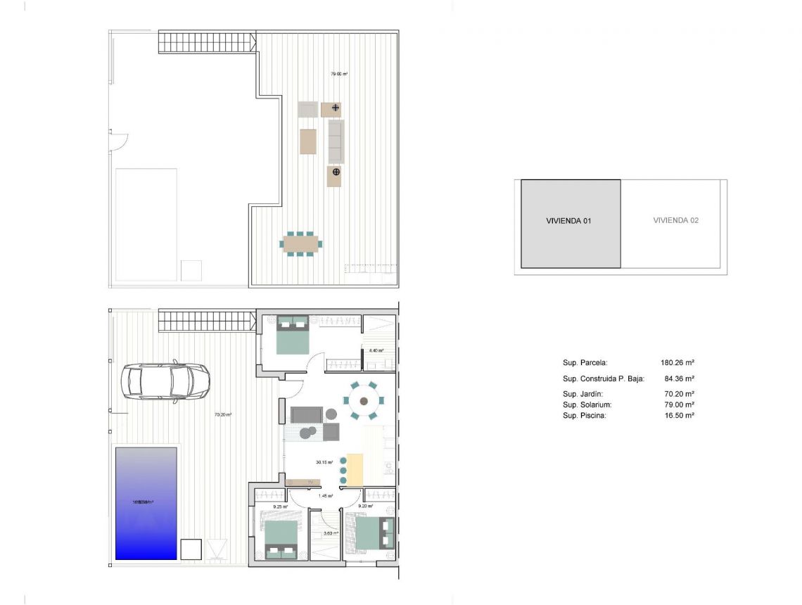 New build - Quad House - Torre Pacheco - pueblo