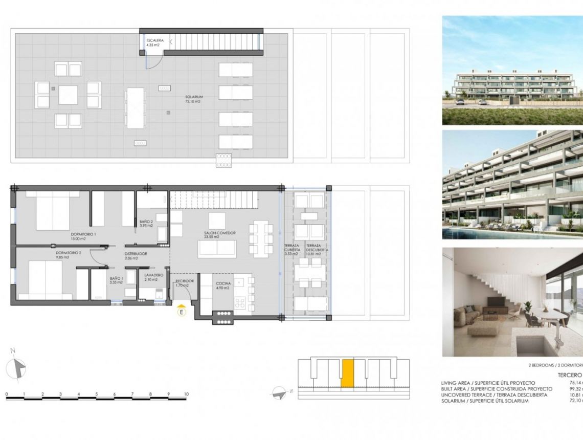 New build - Takvåning - Cartagena - Mar De Cristal