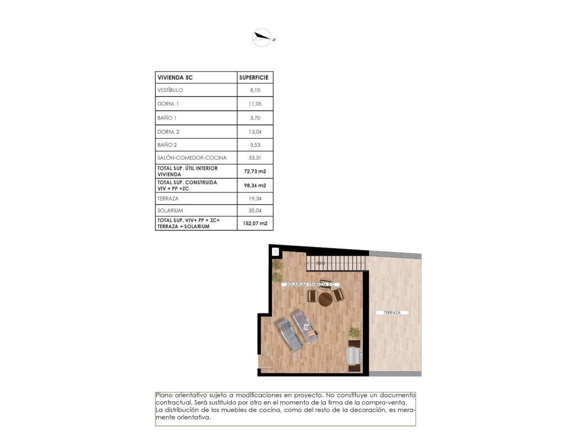 New build - Takvåning - Torrevieja - Parque de las Naciones