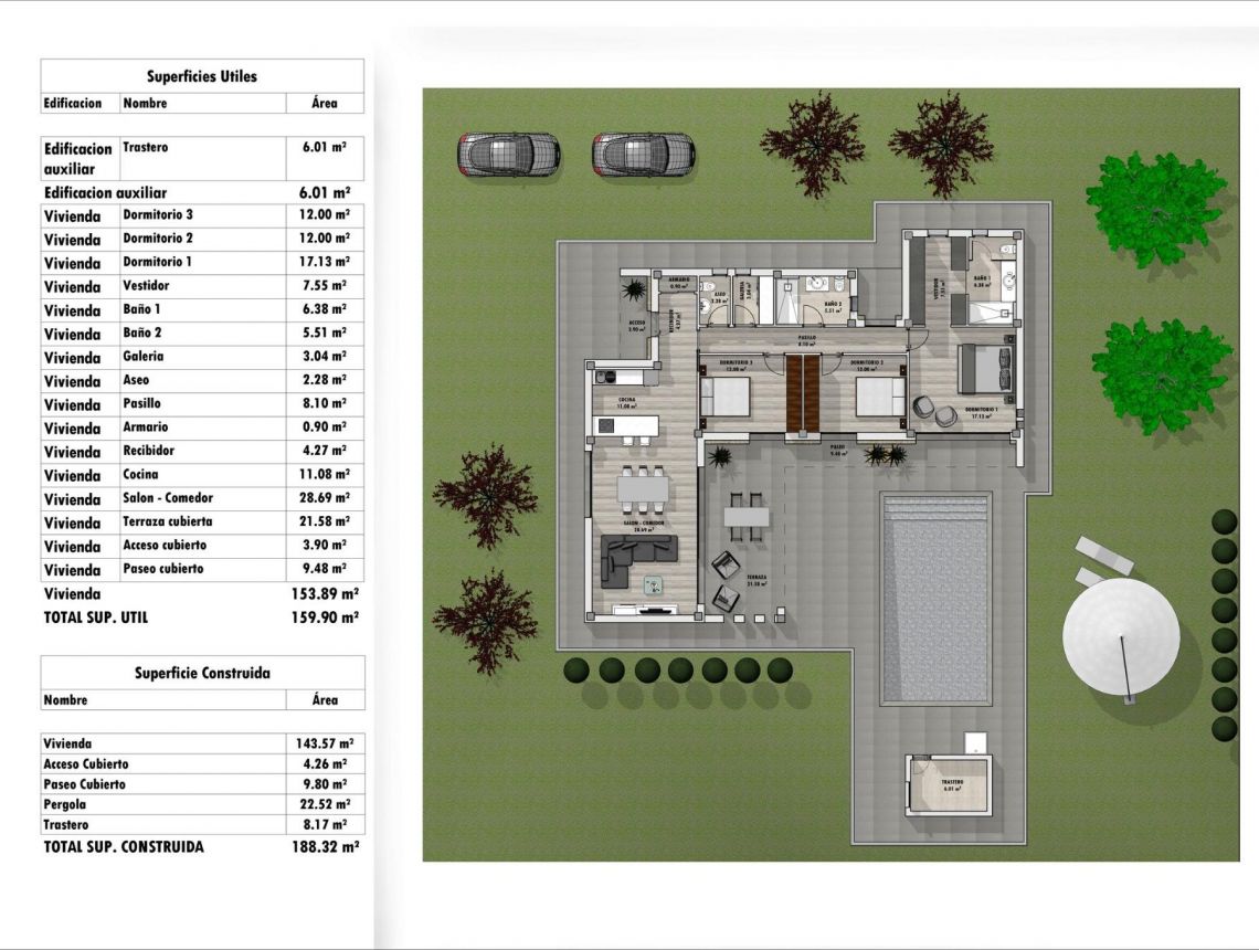 New build - Villa - Aspe - Poligono 19