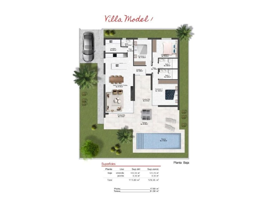 New build - Villa - Banos y Mendigo - Altaona Golf