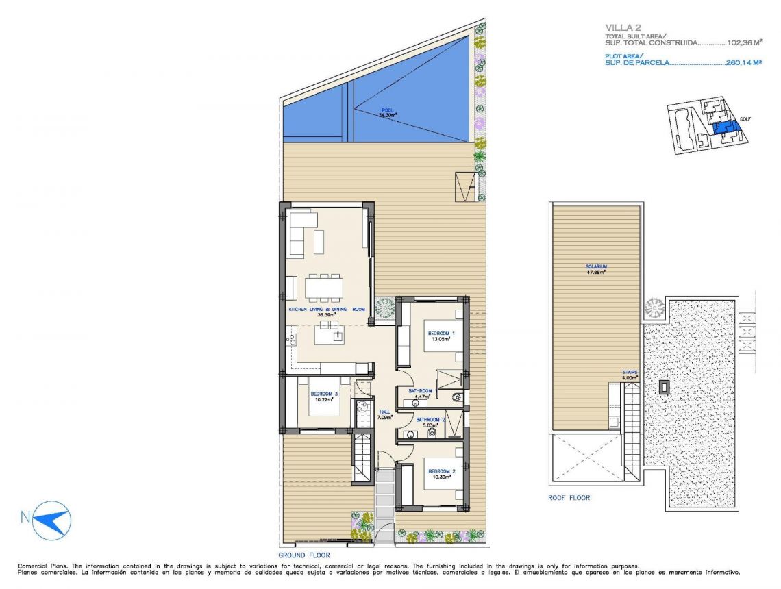 New build - Villa - Los Alcázares - Serena Golf