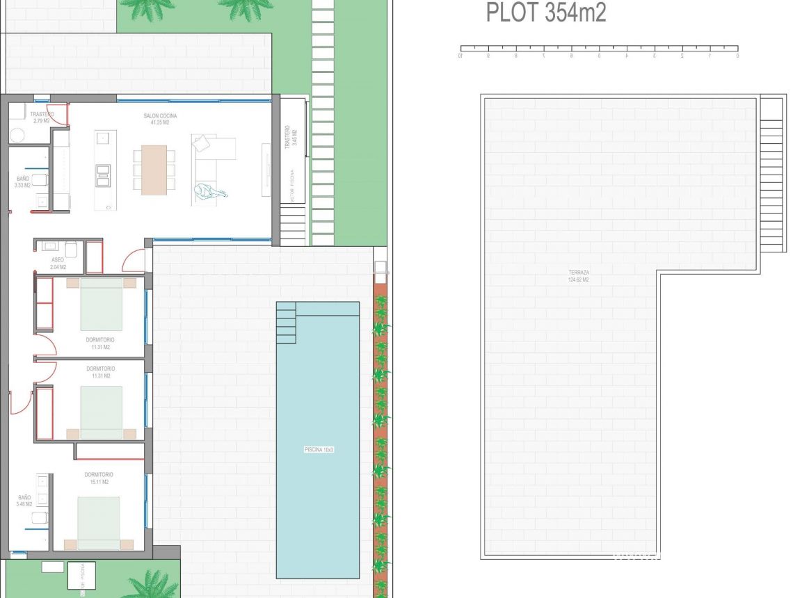 New build - Villa - Los Alcázares - Serena Golf