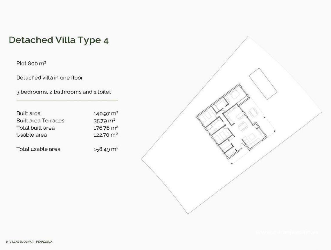 New build - Villa - Penaguila - El Olivar