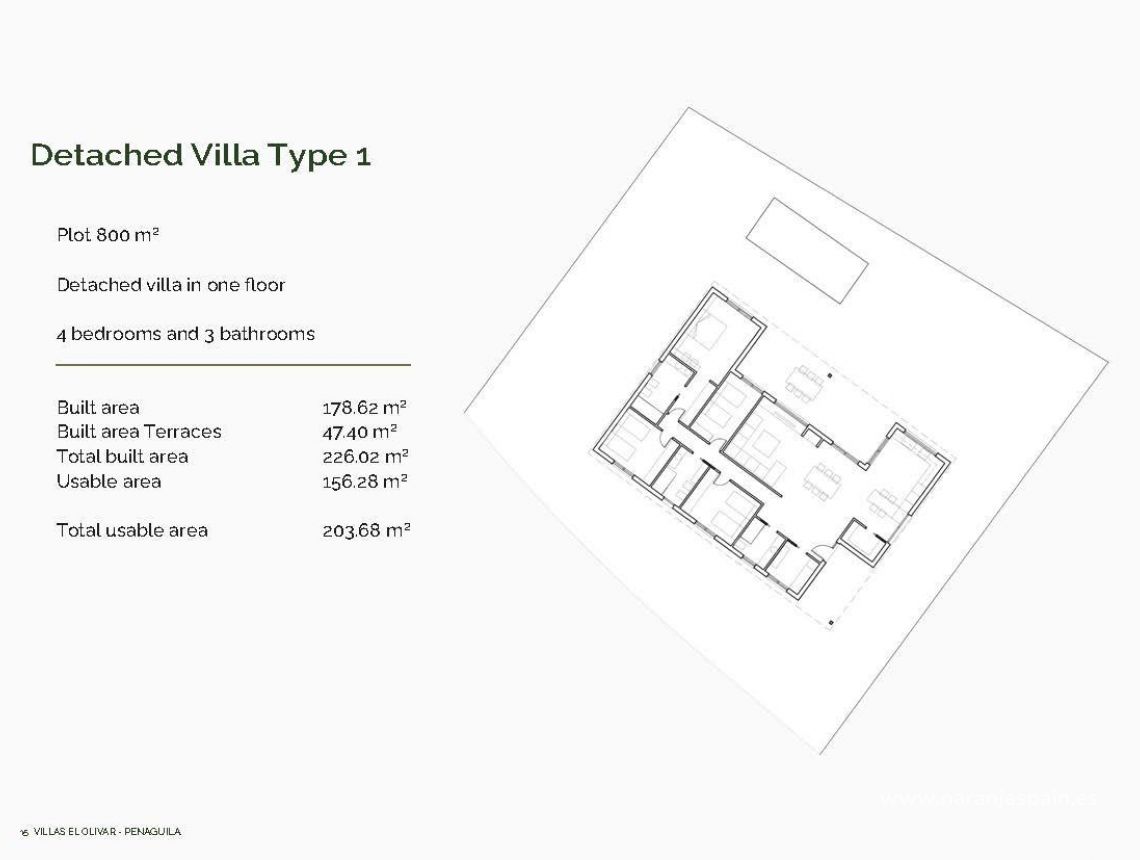 New build - Villa - Penaguila - El Olivar