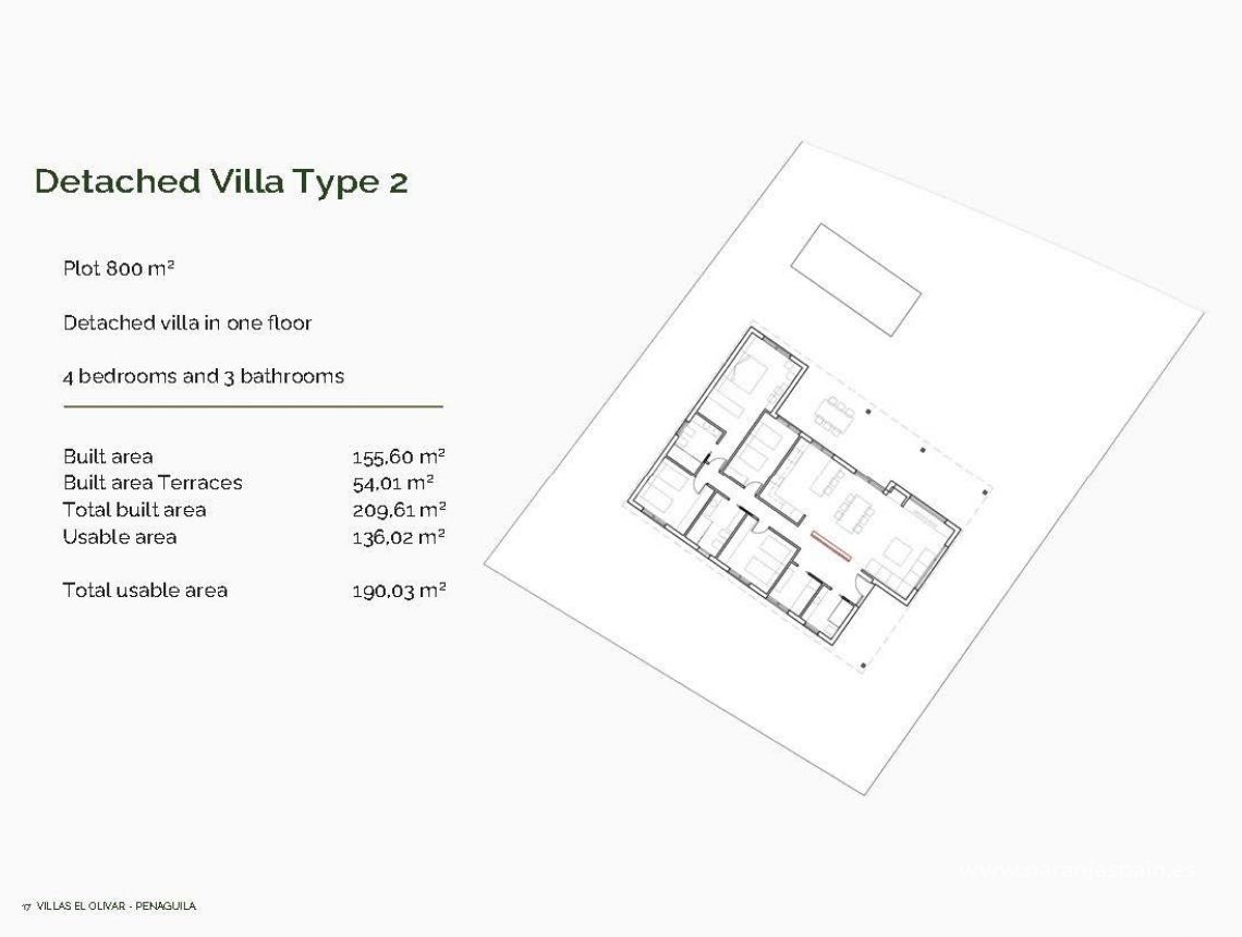 New build - Villa - Penaguila - El Olivar