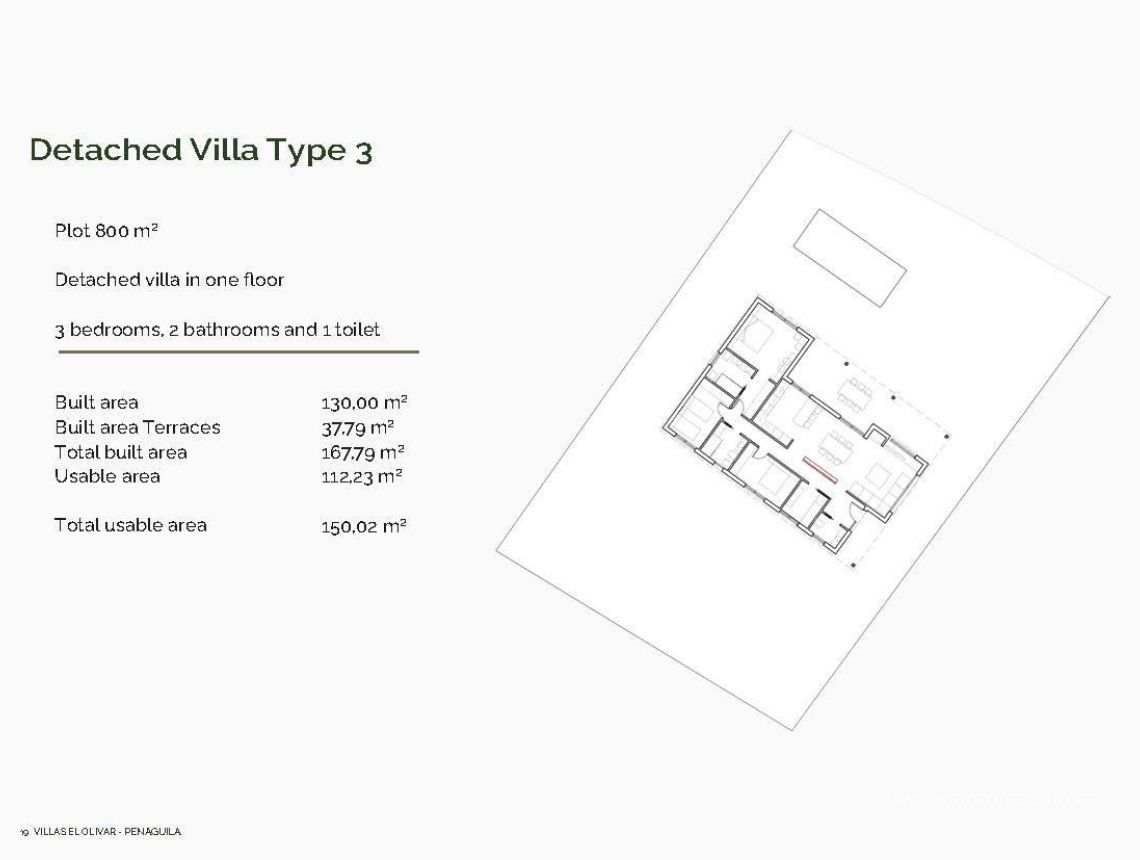New build - Villa - Penaguila - El Olivar