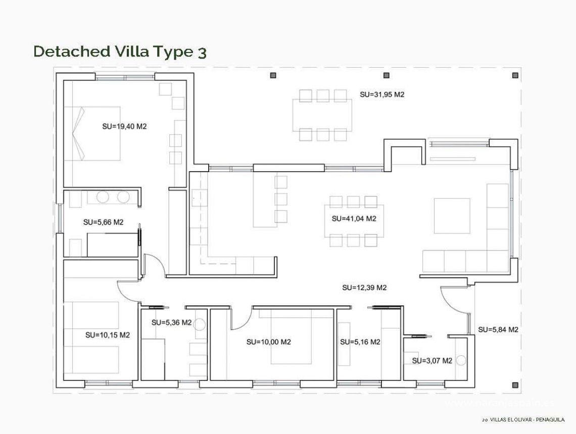 New build - Villa - Penaguila - El Olivar