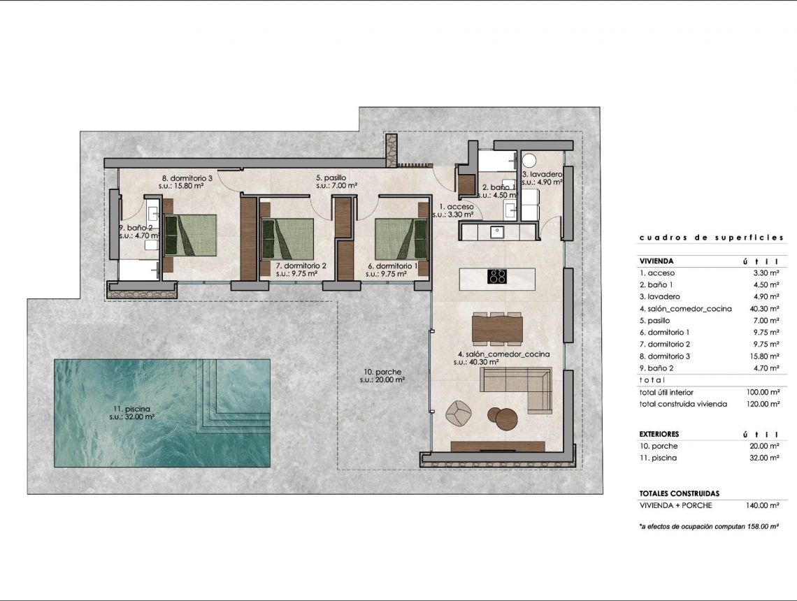 New build - Villa - Pinoso - Lel