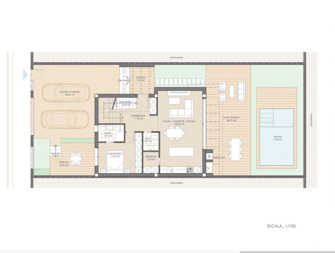 New build - Villa - San Juan de los Terreros - Las Mimosas