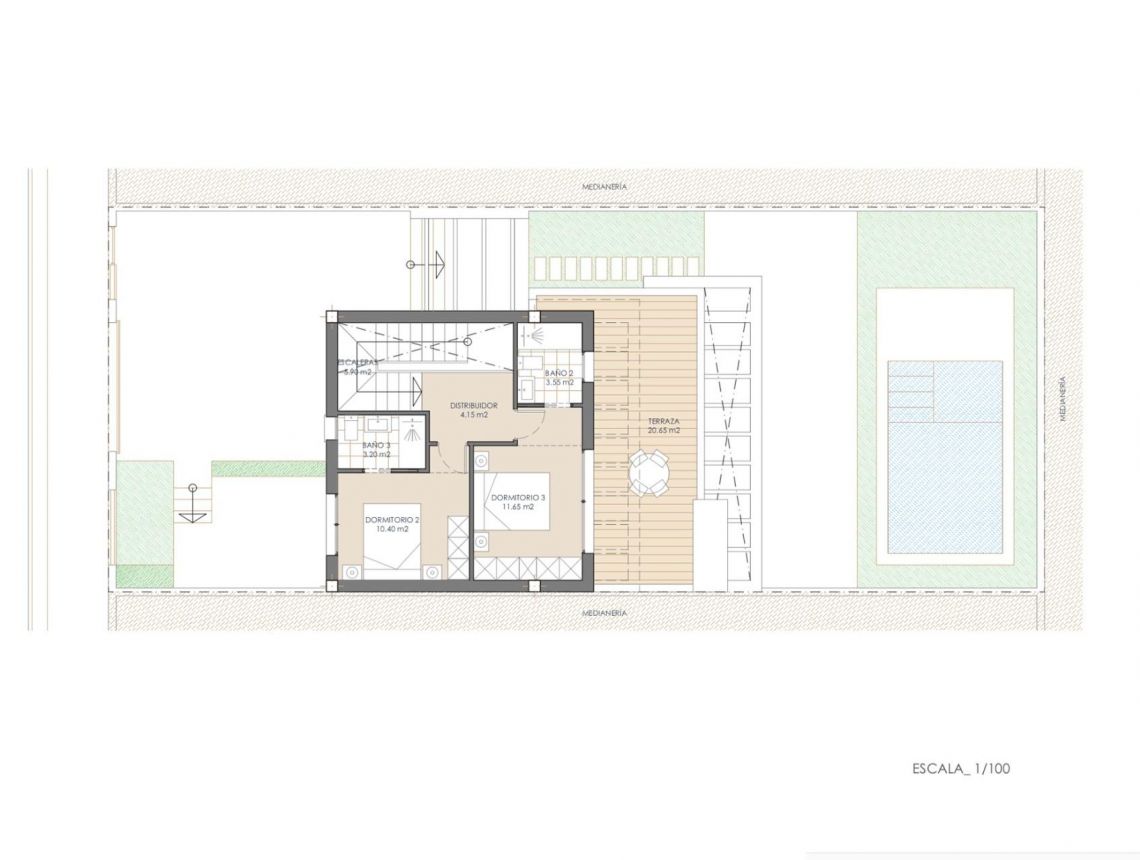 New build - Villa - San Juan de los Terreros - Las Mimosas