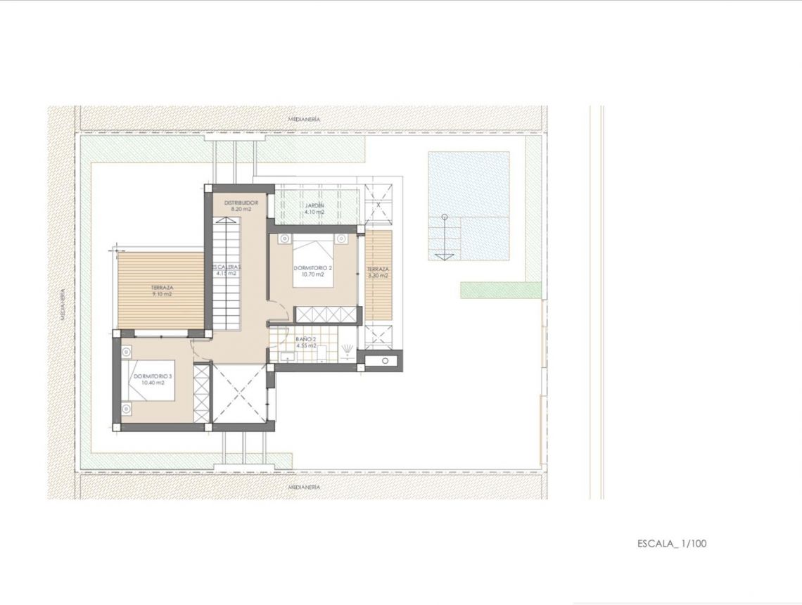 New build - Villa - San Juan de los Terreros - Las Mimosas