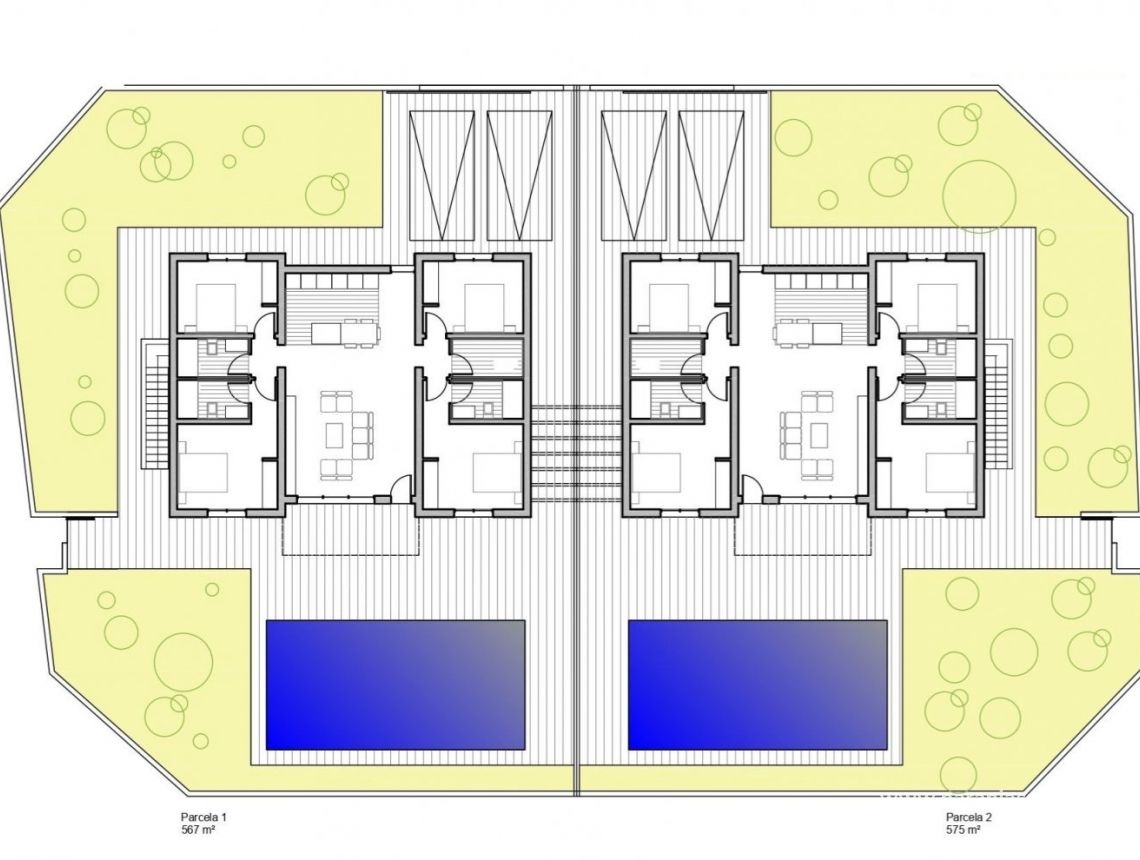 New build - Villa - Torre Pacheco - Roldán