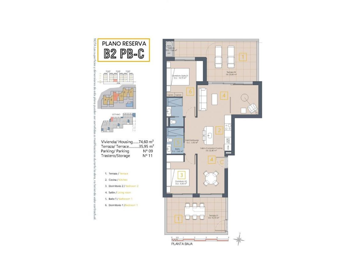 Nowa inwestycja - Apartament - Los Alcázares - Serena Golf