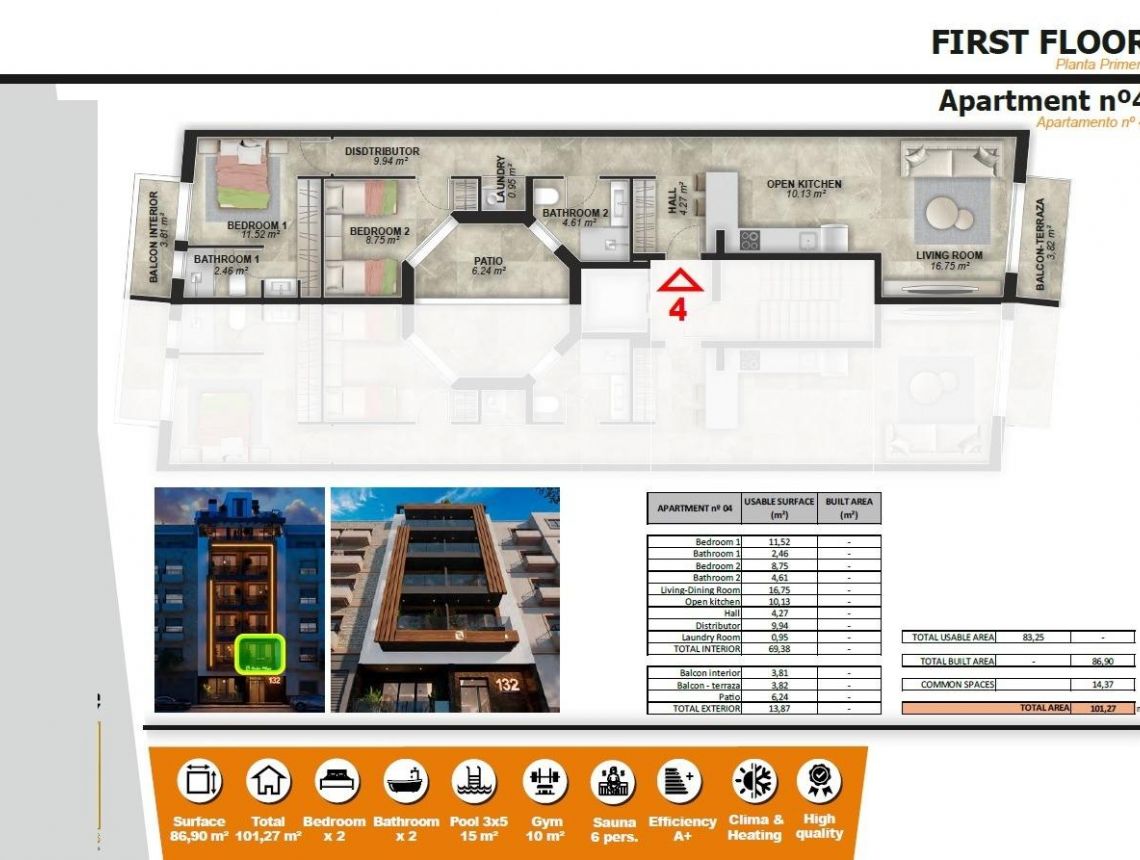 Nowa inwestycja - Apartament - Torrevieja - Playa de El Cura