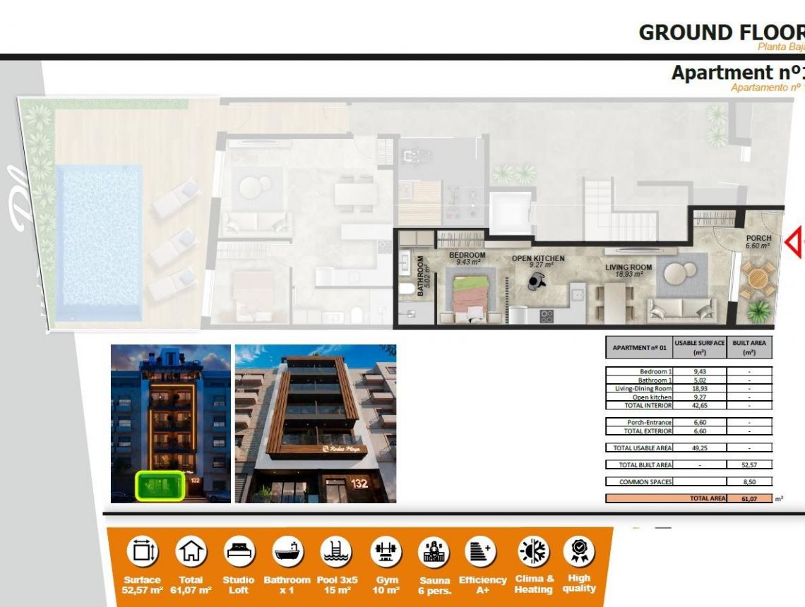 Nowa inwestycja - Apartament - Torrevieja - Playa de El Cura