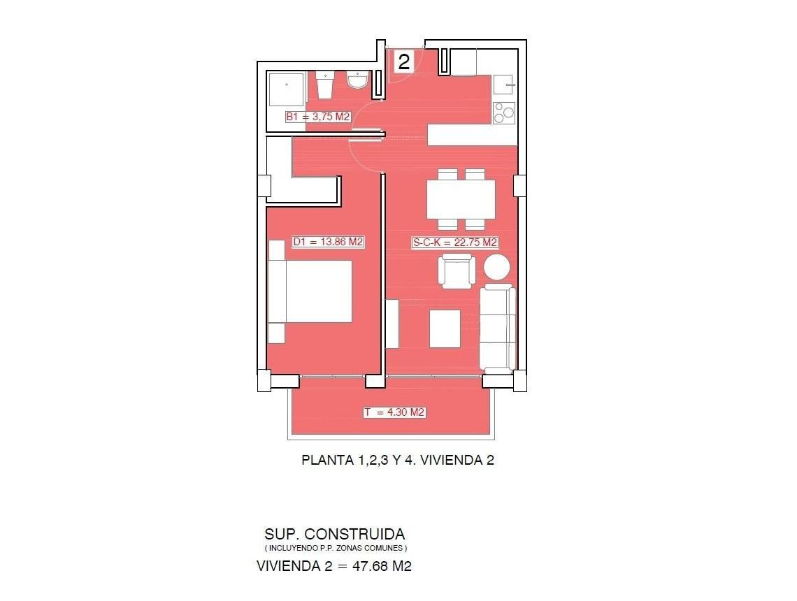 Nowa inwestycja - Apartament - Torrevieja - Playa El Acequión