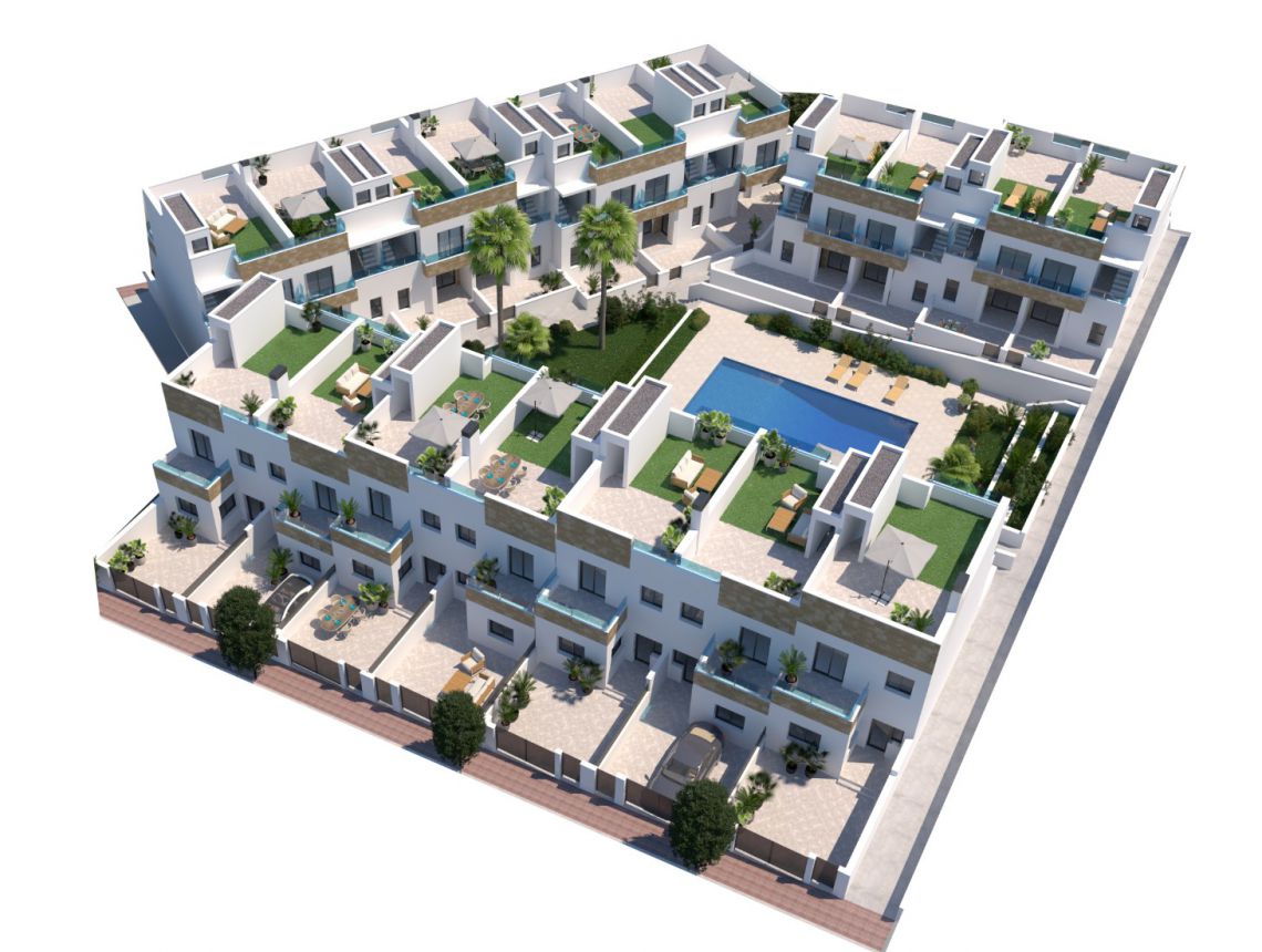 Nowa inwestycja - Dom bliźniak - Orihuela - Bigastro