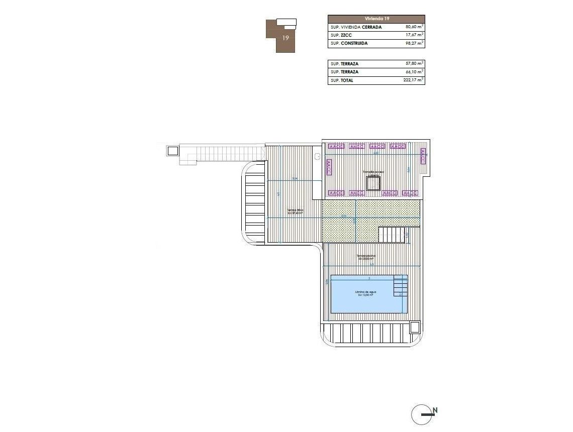Nowa inwestycja - Penthouse - Guardamar del Segura - Camino del Puerto