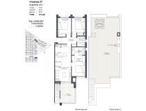 Nowa inwestycja - Penthouse - Los Alcázares - Serena Golf