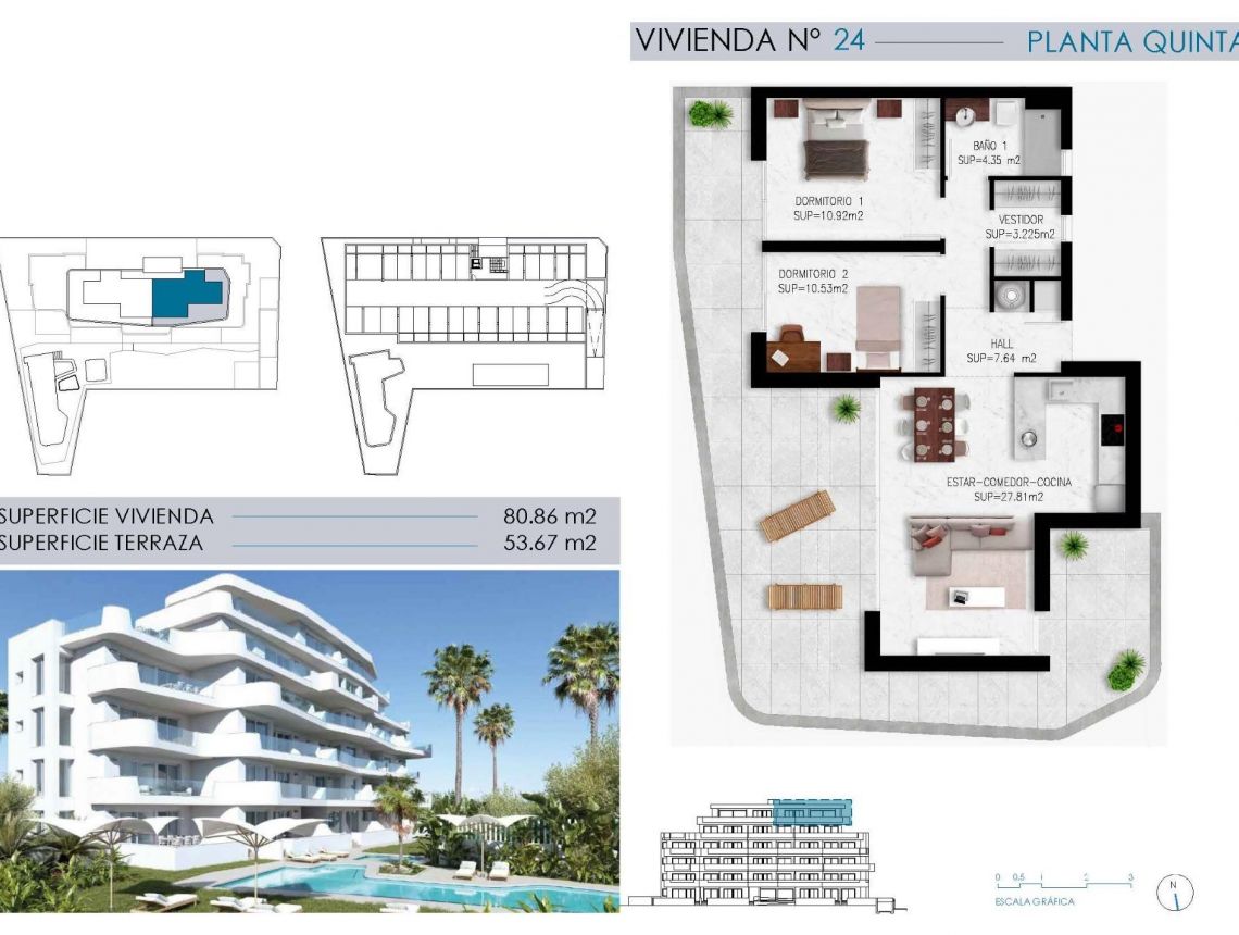 Nowa inwestycja - Penthouse - Pilar de la Horadada - Mil Palmeras