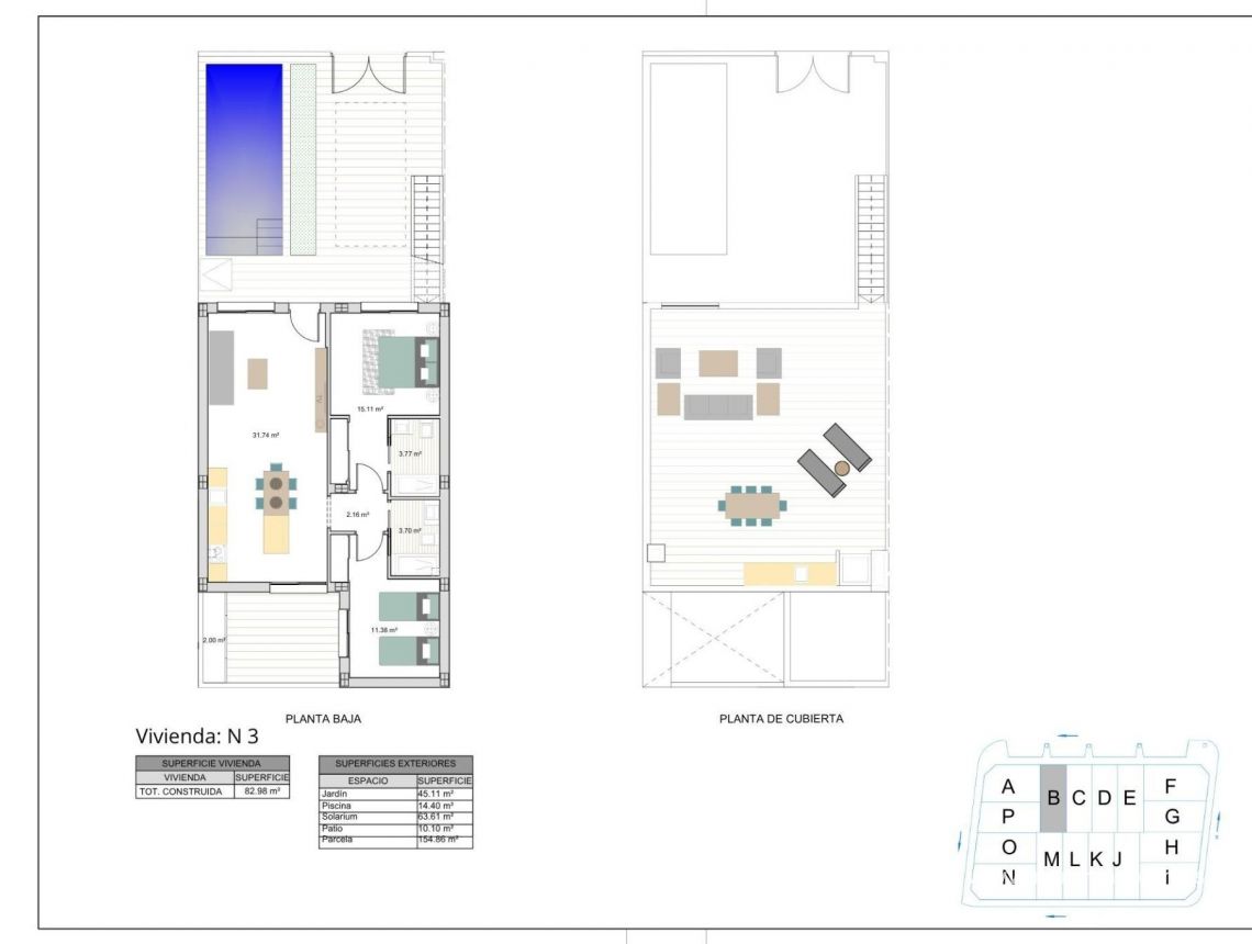 Nowa inwestycja - Town House - Torre Pacheco - El Alba