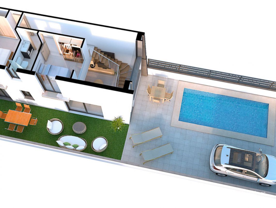 Ny bolig - Bungalow - Alicante - Gran Alacant 