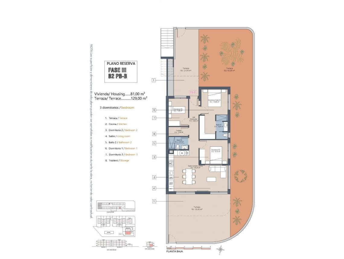 Ny bolig - Bungalow - Los Alcázares - La Serena Golf
