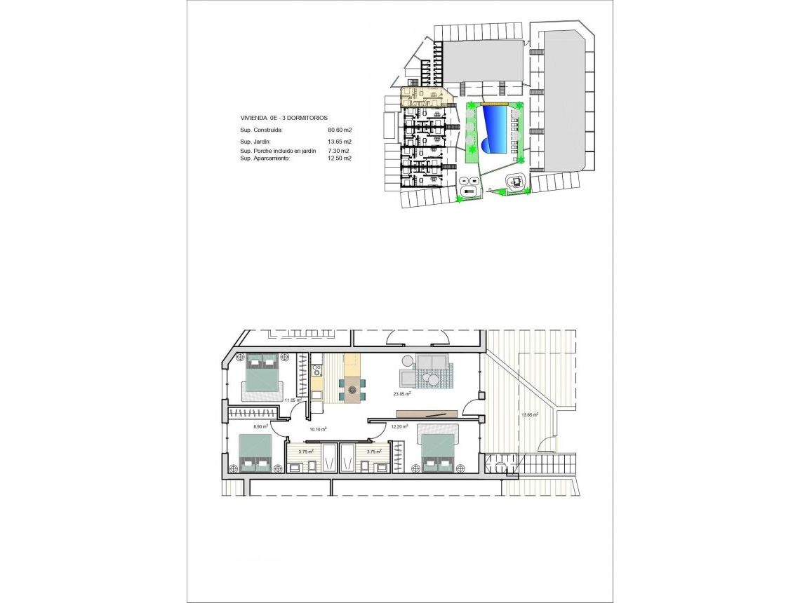 Ny bolig - Bungalow - Torre Pacheco - Roldán