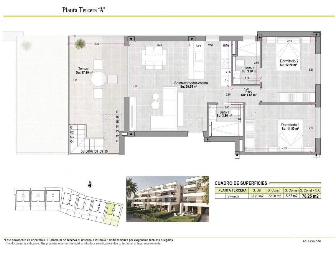 Ny bolig - Penthouse  - Alhama De Murcia - Condado De Alhama