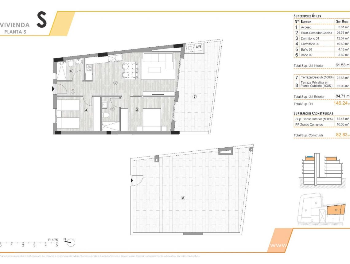 Ny bolig - Penthouse  - Torrevieja - Centro