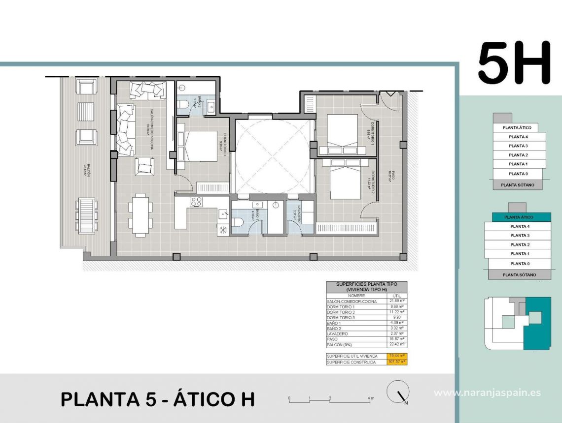Ny bolig - Penthouse  - Torrevieja - El acequión