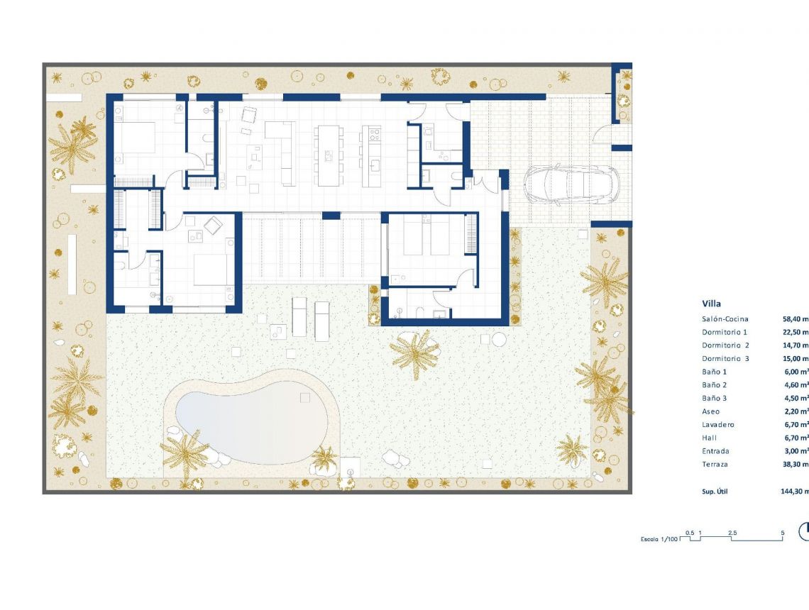 Ny bolig - Villa - Banos y Mendigo - Altaona Golf And Country Village