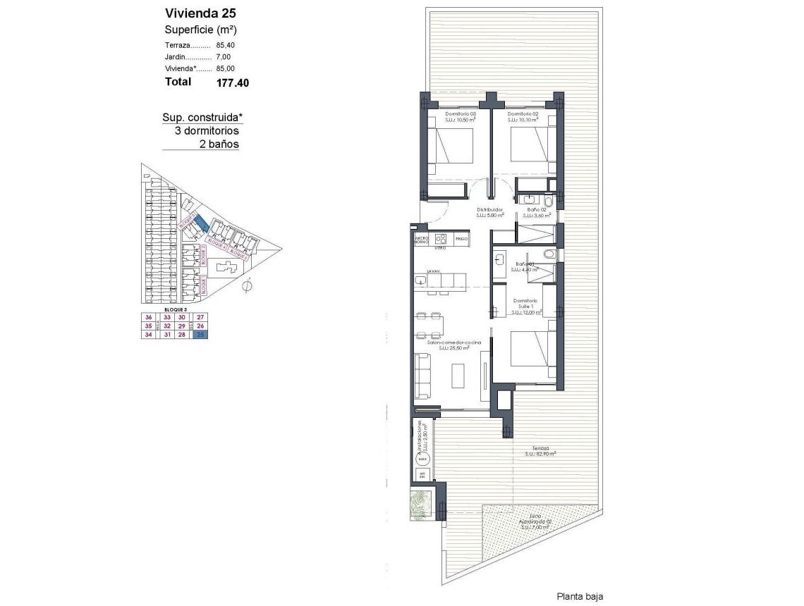 Obra Nueva - Apartamento - Los Alcázares - Serena Golf
