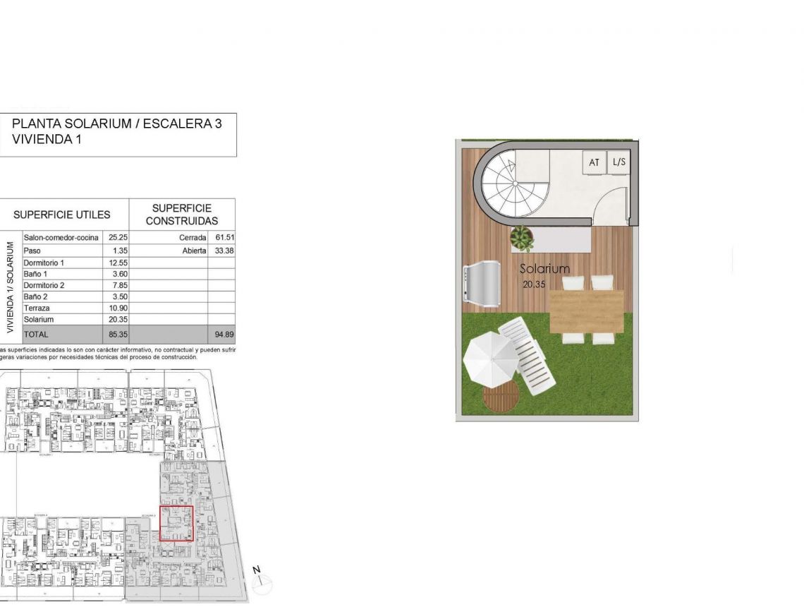 Obra Nueva - Ático - Santa Pola - Eroski
