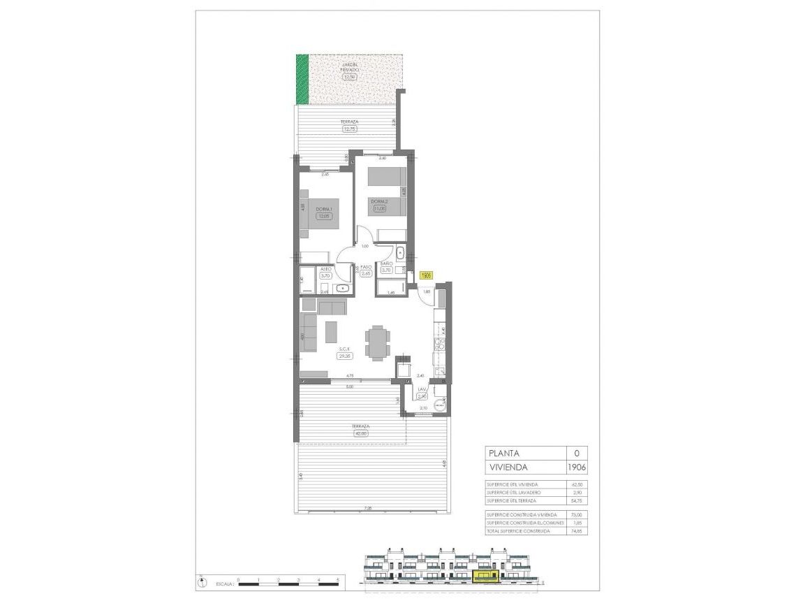 Obra Nueva - Bungalow - Algorfa - La Finca Golf