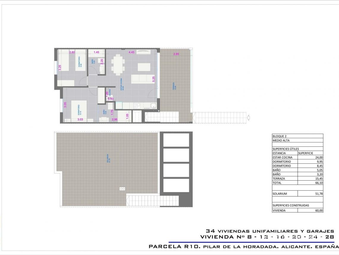 Obra Nueva - Bungalow - Pilar de la Horadada - pueblo