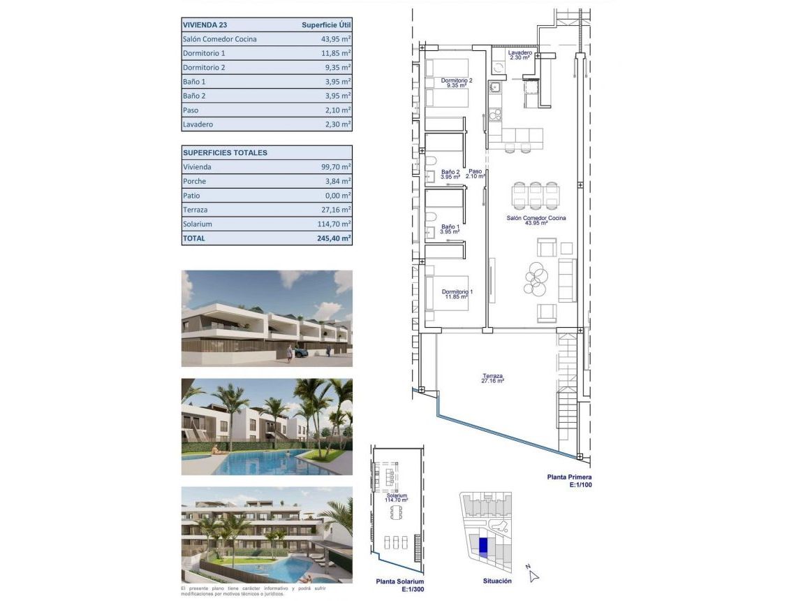 Obra Nueva - Bungalow - Pilar de la Horadada - pueblo