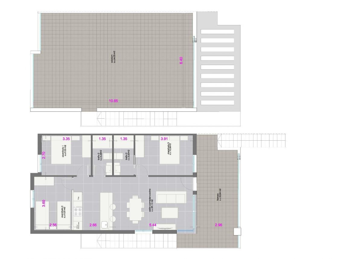 Obra Nueva - Bungalow - Pilar de la Horadada - pueblo