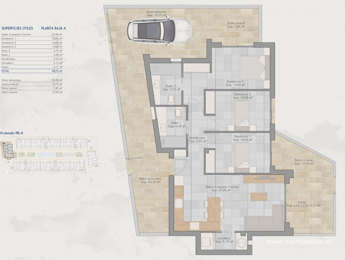 Obra Nueva - Bungalow - Torre Pacheco - Torrepacheco