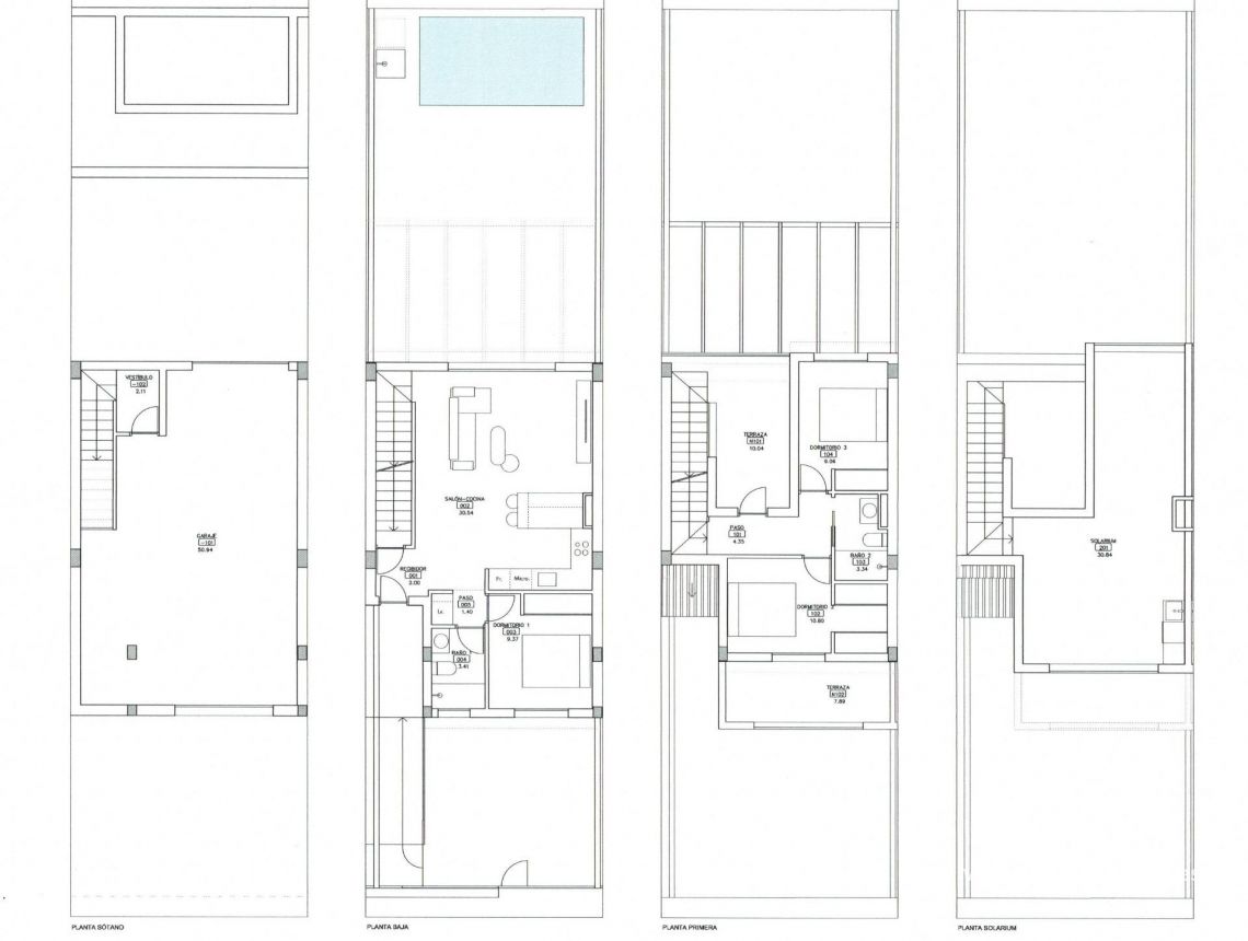 Obra Nueva - Town House - Los Alcázares - Serena Golf